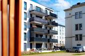 Ansicht Balkone Süd-West - 