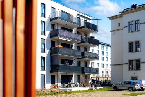 Ansicht Balkone Süd-West - 