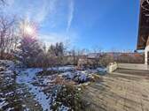 Garten mit Schnee - 3 Zimmer Einfamilienhaus zum Kaufen in Starnberg / Hadorf