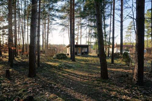 Blick zum Bungalow (1).JPG - Grundstück in Beelitz
