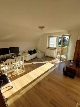 Wohnzimmer in der Wohnung 2.OG - 