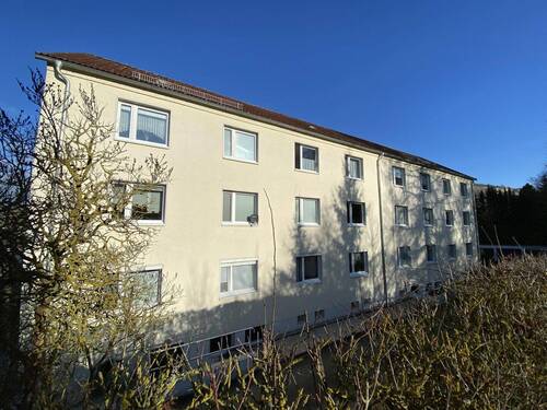 Hausrückseite - 3 Zimmer Etagenwohnung in Dornburg-Camburg
