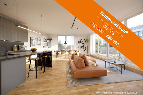 Sommeraktion WE 103 - 2 Zimmer-Penthouse mit 3 Terrassen und Wasserblick - Jetzt Preisaktion!