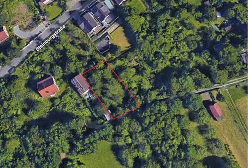 Luftbild_Lage - Baugrundstück unterhalb der Steinburg in Würzburg