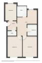 Grundriss - 3 Zimmer Etagenwohnung in Leipzig
