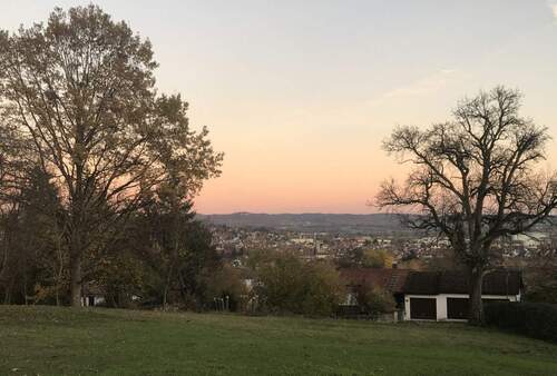 Abendblick auf Forchheim - Grundstück zum Kaufen in Forchheim