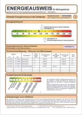 Energieausweis - 