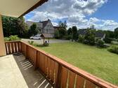Blick vom Balkon - 