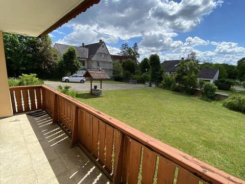 Blick vom Balkon - 