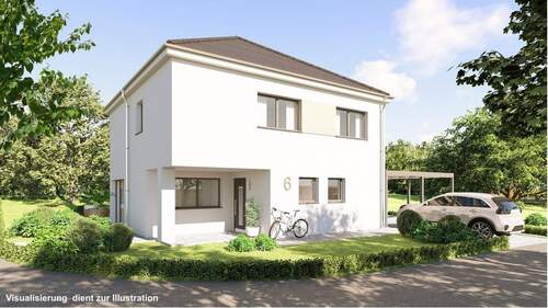 0001 - Modernes Einfamilienhaus als Ausbauhaus zu verkaufen