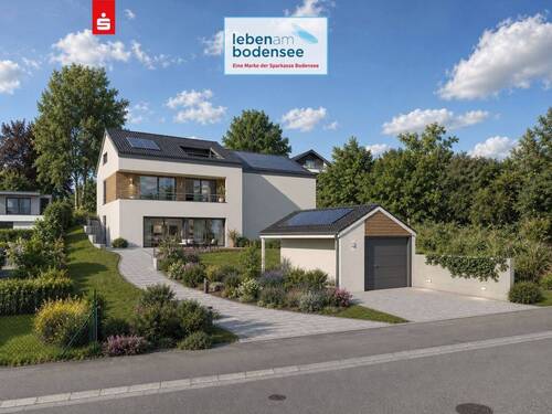 projektierter Neubau - projektierte, familienfreundliche Doppelhaushälfte