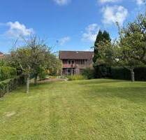 VERKAUFTHEILIGENHAFEN 3-4 Zi.-Doppelhaushälfte, herrlicher, gr. Garten mit Obstbäumen, Balkon, Terrasse auf 840m² Grundstück
