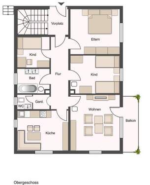 Obergeschoss - 