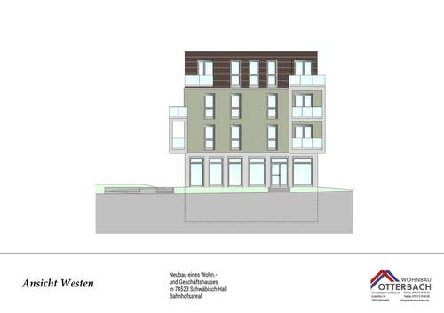 14_Ansicht Westen_20240611-1 - Modernes Stadthaus im Bahnhofsareal