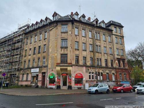 Straßenansicht_front_Rößlerstr.13 - Charakteristisches Eckhaus - innenstadtnahes Jugendstil-Denkmal