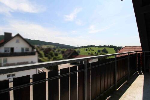 Balkon und Aussicht 2. OG - 