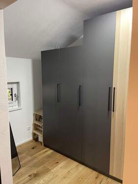 Blick in die Ankleide - 