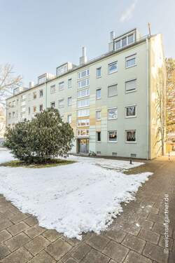 Westseite des Wohnhauses - 