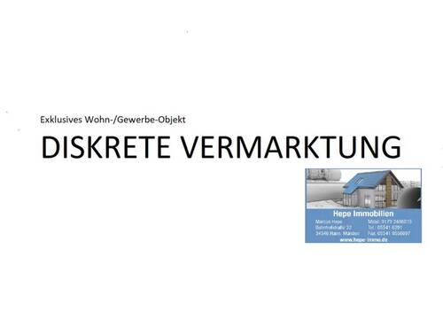 diskrete Vermarktung.jpg - Großstadtnähe Nordhessen - Exklusives Wohn-Gewerbe-Objekt