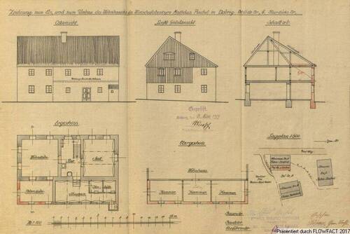Zeichnung 1919 - 