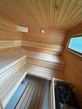 Saunahaus mit Bio-Sauna - 