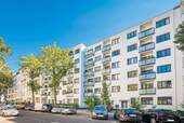 Straßenansicht - Zuschnitt - 2 Zimmer Etagenwohnung zum Kaufen in Berlin