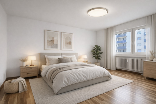 Schlafzimmer (Einrichtungsmöglichkeit - Visualisierung) - 