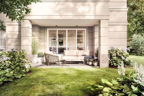 Bild 1 - Großzügige 4-Zimmer-Gartenwohnung mit 2 Privatgärten und hochwertiger Ausstattung