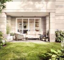 Großzügige 4-Zimmer-Gartenwohnung mit 2 Privatgärten und hochwertiger Ausstattung - Berlin Mitte