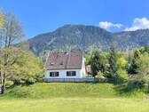 Bild 1 - Ohlstadt: Baugrundstück für Einfamilienhaus mit traumhaftem Weitblick