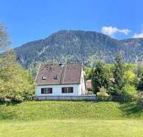 Ohlstadt: Baugrundstück für Einfamilienhaus mit traumhaftem Weitblick