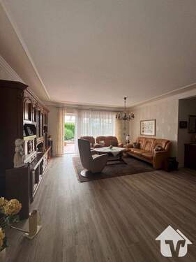 Wohnzimmer - 5 Zimmer Einfamilienhaus zur Miete in Werlte