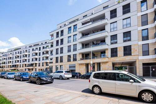 Vorderansicht - Neubau in TOP-Citylage. Bezug ab 01.02.2026 möglich. Mit Balkon, EBK, Parkett, TG, etc.