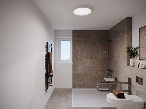 Visualisierung Badezimmer - Etagenwohnung mit 63,30 m&sup2; in Uetze zum Kaufen