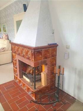 Kamin im Wohnzimmer - 