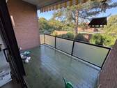 Loggia zur Gartenseite - 4 Zimmer Etagenwohnung in Krefeld