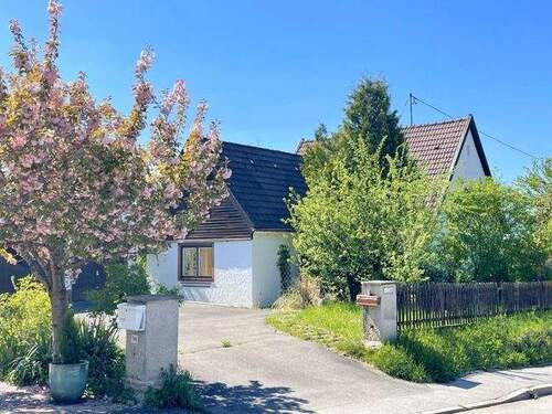 derzeitige Zufahrt - Grundstück in Ohlstadt