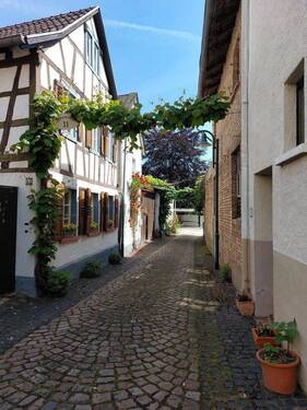 Gasse mit Hufschmiede - 