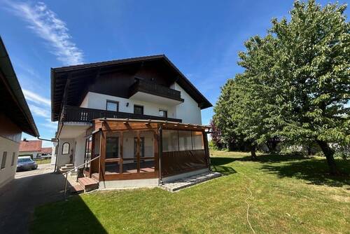 Ansicht Terrasse - 1 Zimmer Mehrfamilienhaus, Wohnhaus in Moos