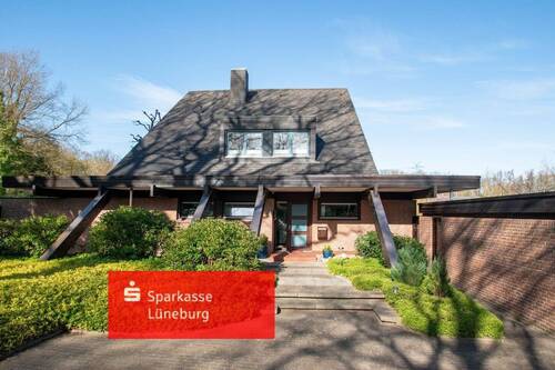 Architektenhaus Ansicht aus Osten - Exklusives Architektenhaus mit großem Grundstück