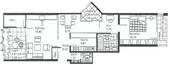 Der Grundriss - 2 Zimmer Etagenwohnung in Stuttgart