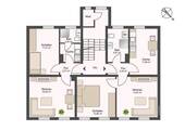 Grundriss 1. + 2. OG - 