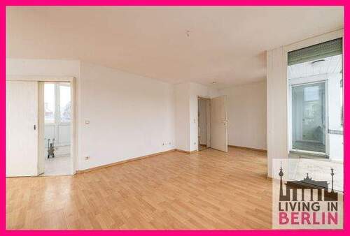 Wohnzimmer - Etagenwohnung mit 61,40 m&sup2; in Berlin zum Kaufen
