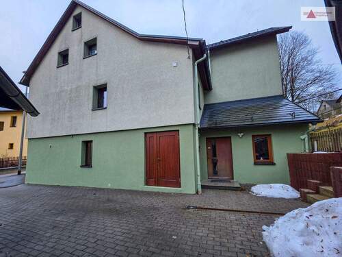 Hofansicht - 1 Zimmer Mehrfamilienhaus, Wohnhaus in Schneeberg