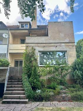 Rückansicht - Reihenendhaus mit 173,00 m² in Halle (Saale) zum Kaufen