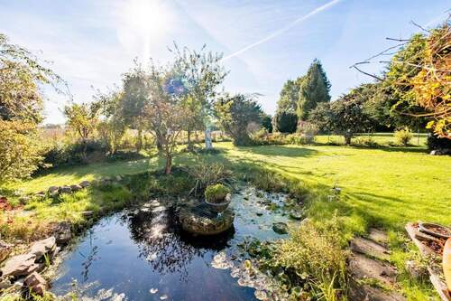 Grundstück mit kl. Gartenteich - 