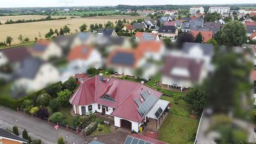 Luftbild mit Wohnumfeld - 