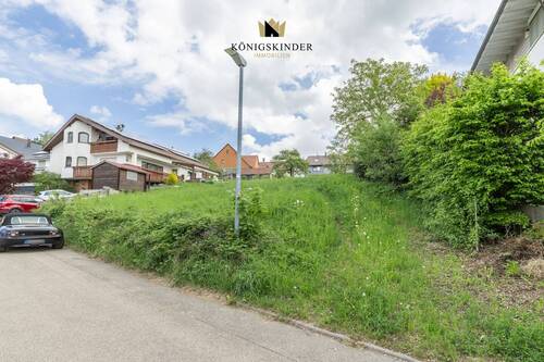 Ansicht Grundtsück - Grundstück in Göppingen-Hohenstaufen