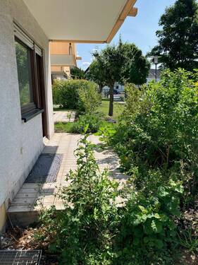 Terrasse - 3 Zimmer Etagenwohnung zum Kaufen in Schwetzingen