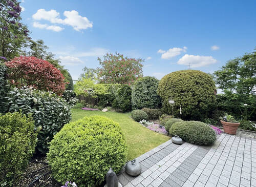 Garten - Reihenendhaus mit 122,00 m&sup2; in Laatzen / Grasdorf zum Kaufen